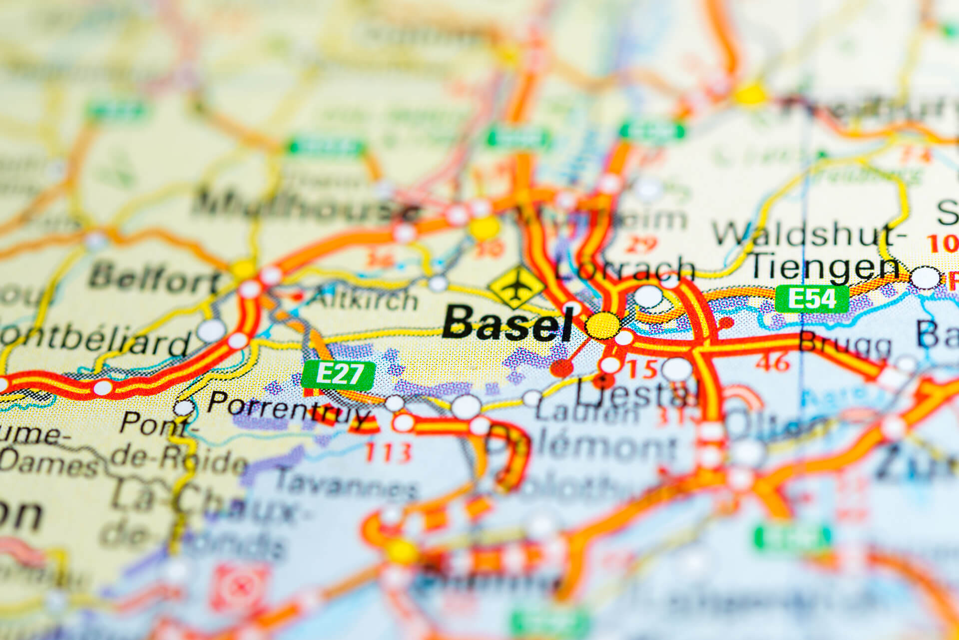 Basel Stadtplan Schweiz
